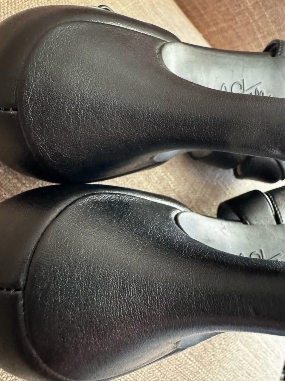 Life Stride Black Pointed-Toe Mary Jane Mid Heel Size 7 - Picture 5 of 7